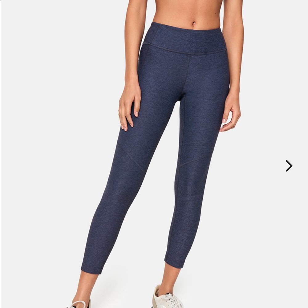 Outdoor Voices Navy 7/8 Warm Up Leggings